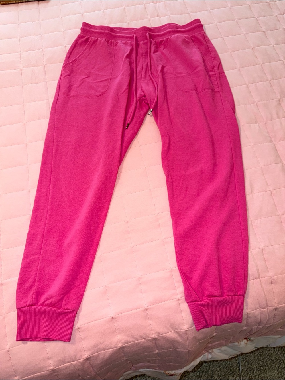 Hot Pink Jogger sweatpants